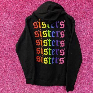 James Charles Sisters Apparel Rainbow Logo Hoodie Small
